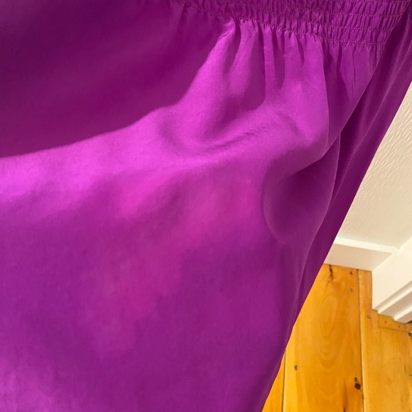 Lilly Pulitzer purple silk mini dress, has some discoloration! - Picture 6 of 6
